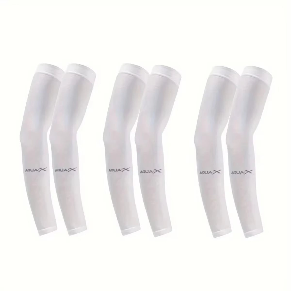 3Pcs Unisex Ice Silk Arm Sleeves for Summer Sun Protection Outdoor Cycling UV Protection Cooling Men'S Women'S Gloves